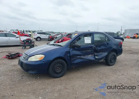 2004 Toyota Corolla Ce из США, поврежденный, VIN 1NXBR32E44Z299804